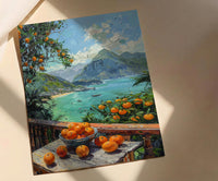 Brazil Window Poster, Rio De Janeiro Decor - Tropical Acai Landscape