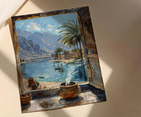Oman Window Wall Art, Fort Mountain Decor - Frankincense Incense View