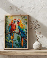 Amazon Rainforest Wall Art, Tropical Jungle Decor - Vibrant Nature Print