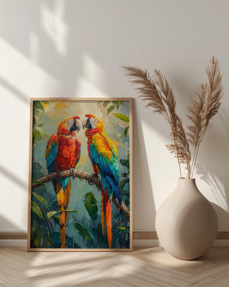 Amazon Rainforest Wall Art, Tropical Jungle Decor - Vibrant Nature Print