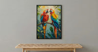 Amazon Rainforest Wall Art, Tropical Jungle Decor - Vibrant Nature Print