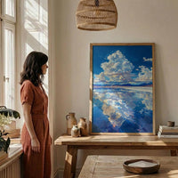 Salar De Uyuni Poster, Bolivia Salt Flats Decor - Surreal Landscape Art