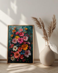 Medellin Wall Art, Colombia Spring Decor - Flower Festival Print