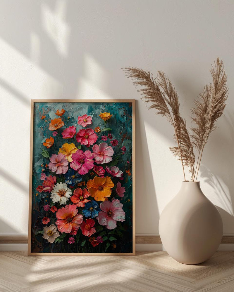 Medellin Wall Art, Colombia Spring Decor - Flower Festival Print