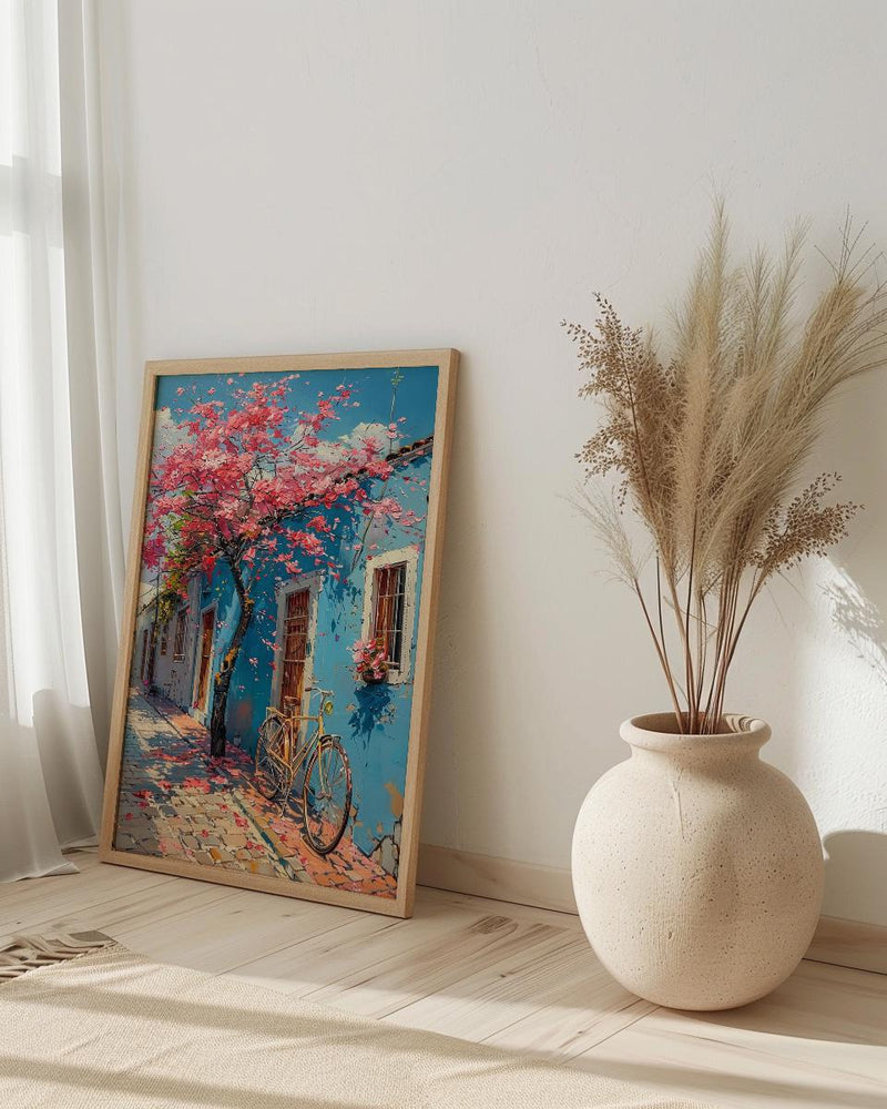 Buenos Aires Art Print, Pink Spring Decor - Lapacho Tree Landscape