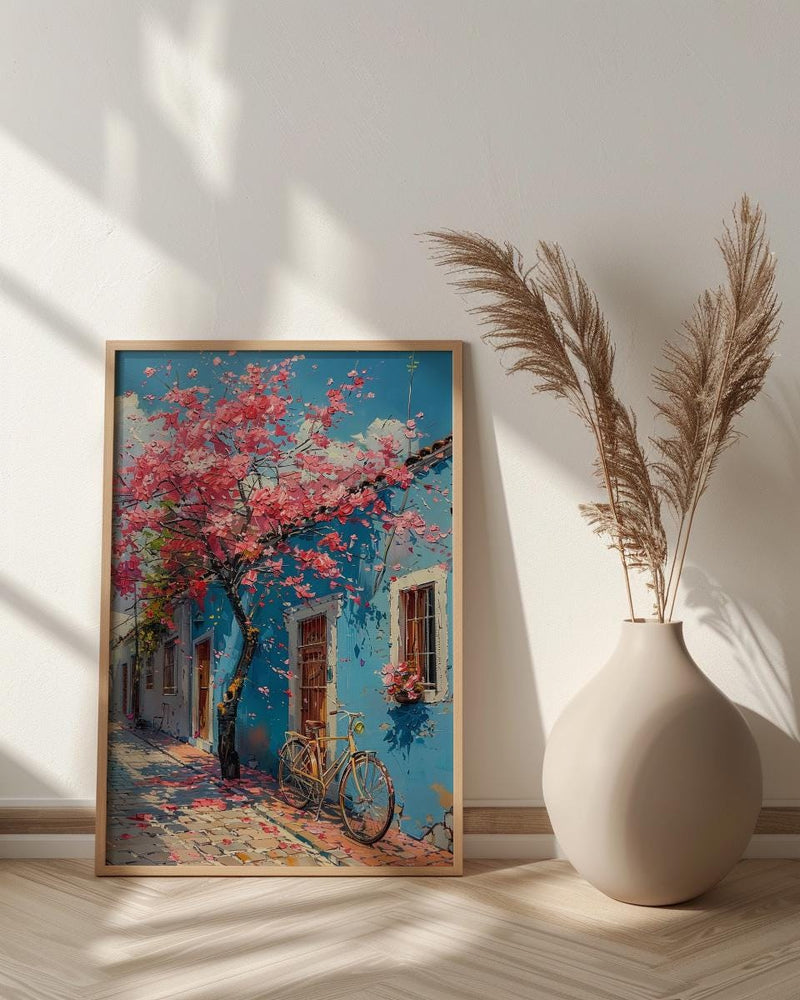 Buenos Aires Art Print, Pink Spring Decor - Lapacho Tree Landscape