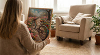 Istanbul Art Print, Pink Tulip Decor - Emirgan Park Landscape