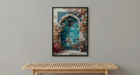 Shiraz Art Print, Orange Blossom Decor - Persian Courtyard
