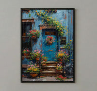 Brooklyn Wall Art, New York City Decor - Spring Stoop Print