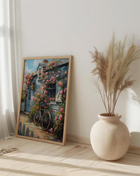 Nantucket Poster, New England Decor - Coastal Spring Art