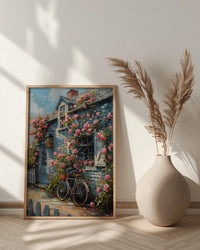 Nantucket Poster, New England Decor - Coastal Spring Art
