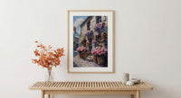 Montreal Wall Art, Flower Market Decor - Spring Peonies Print