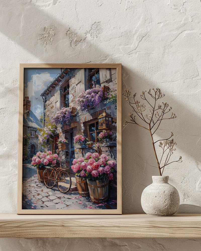 Montreal Wall Art, Flower Market Decor - Spring Peonies Print