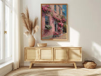Charleston Poster, Historic Home Wall Decor - Spring Window Box