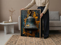 Bell Wall Art, Philadelphia History Decor - Patriotic Americana Print