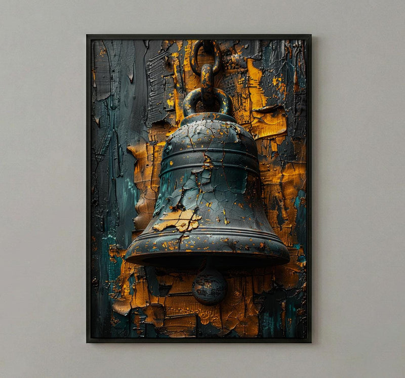 Bell Wall Art, Philadelphia History Decor - Patriotic Americana Print