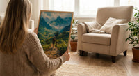 Vietnam Landscape Art Print, Father And Son Poster - Gift For Dad