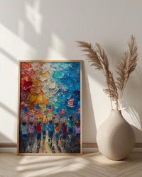 Kids 4th Of July Parade Poster, Joyful Americana Decor - Patriotic Wall Art