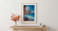 Cabo San Lucas Art Print, Mexico Ocean Decor - El Arco Poster