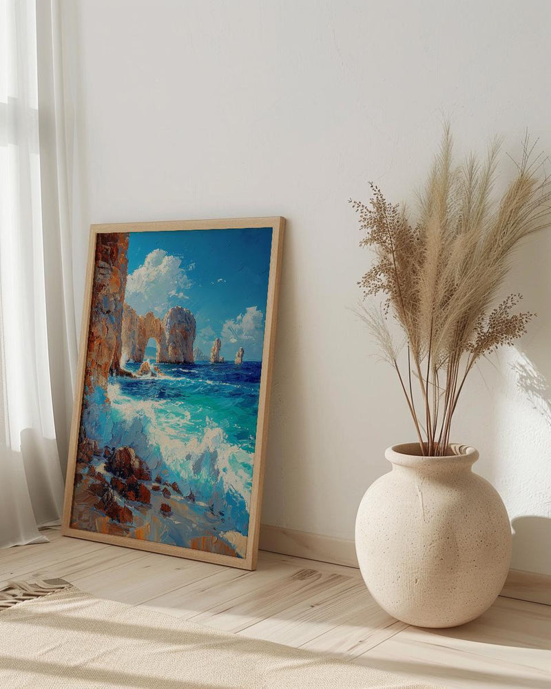 Cabo San Lucas Art Print, Mexico Ocean Decor - El Arco Poster