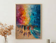 4th Of July Beach Party Art Print, Summer Celebration Wall Decor - Coastal Poster