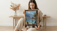 Oman Window Wall Art, Fort Mountain Decor - Frankincense Incense View