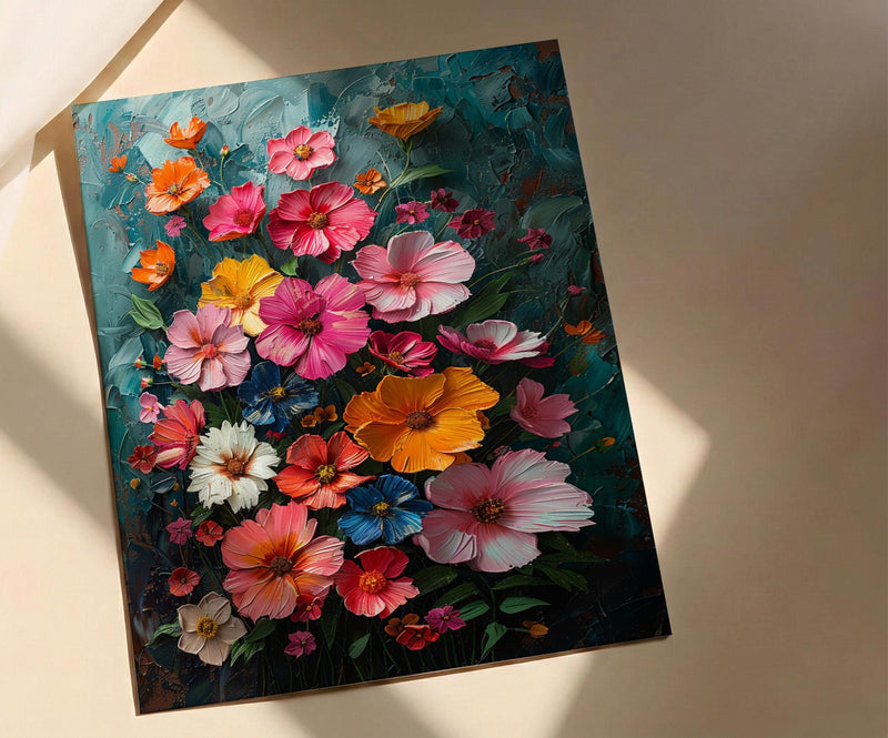 Medellin Wall Art, Colombia Spring Decor - Flower Festival Print