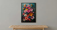 Medellin Wall Art, Colombia Spring Decor - Flower Festival Print