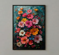 Medellin Wall Art, Colombia Spring Decor - Flower Festival Print