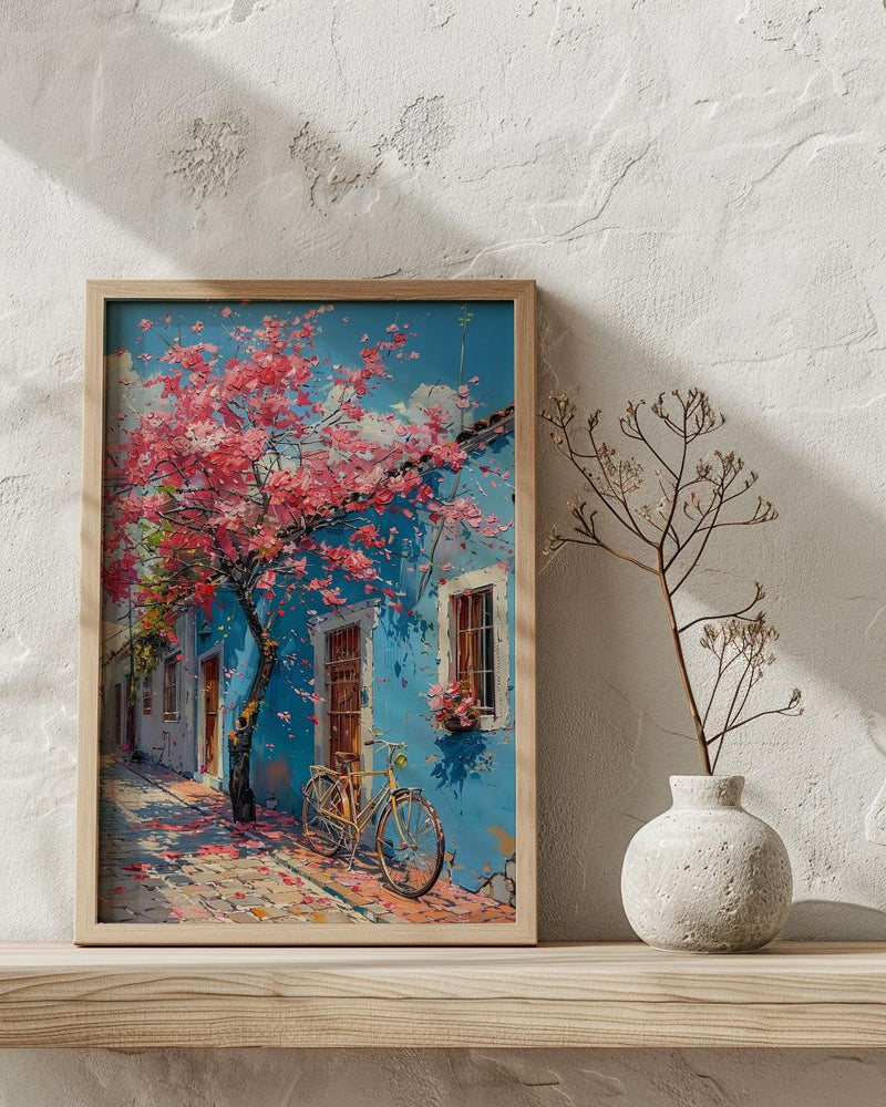 Buenos Aires Art Print, Pink Spring Decor - Lapacho Tree Landscape