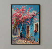 Buenos Aires Art Print, Pink Spring Decor - Lapacho Tree Landscape