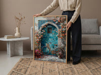 Shiraz Art Print, Orange Blossom Decor - Persian Courtyard