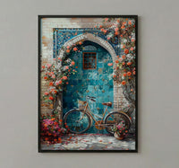 Shiraz Art Print, Orange Blossom Decor - Persian Courtyard