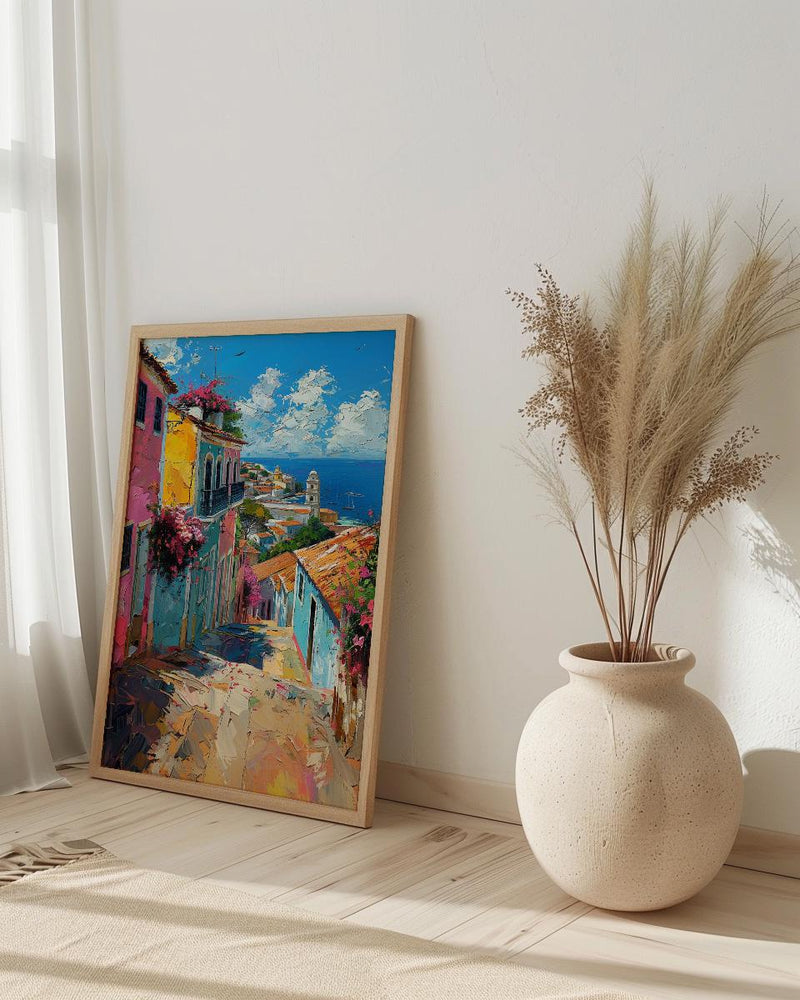 Salvador Wall Art, Brazil Street Decor - Pelourinho Print