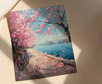 Washington DC Art Print, Spring Floral Wall Decor - Cherry Blossom Art