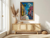 Buenos Aires Art Print, Caminito Wall Decor - Argentina Poster