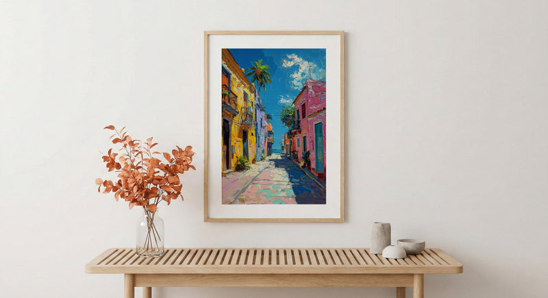 Buenos Aires Art Print, Caminito Wall Decor - Argentina Poster