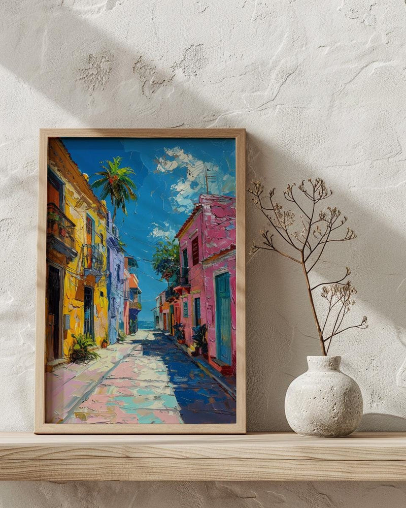 Buenos Aires Art Print, Caminito Wall Decor - Argentina Poster