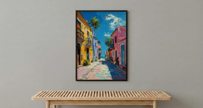 Buenos Aires Art Print, Caminito Wall Decor - Argentina Poster