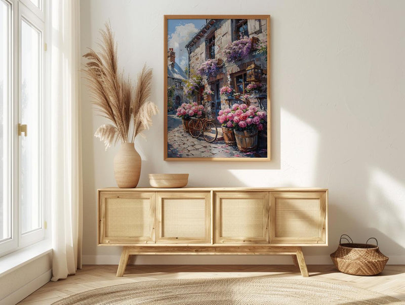 Montreal Wall Art, Flower Market Decor - Spring Peonies Print