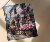 Montreal Wall Art, Flower Market Decor - Spring Peonies Print