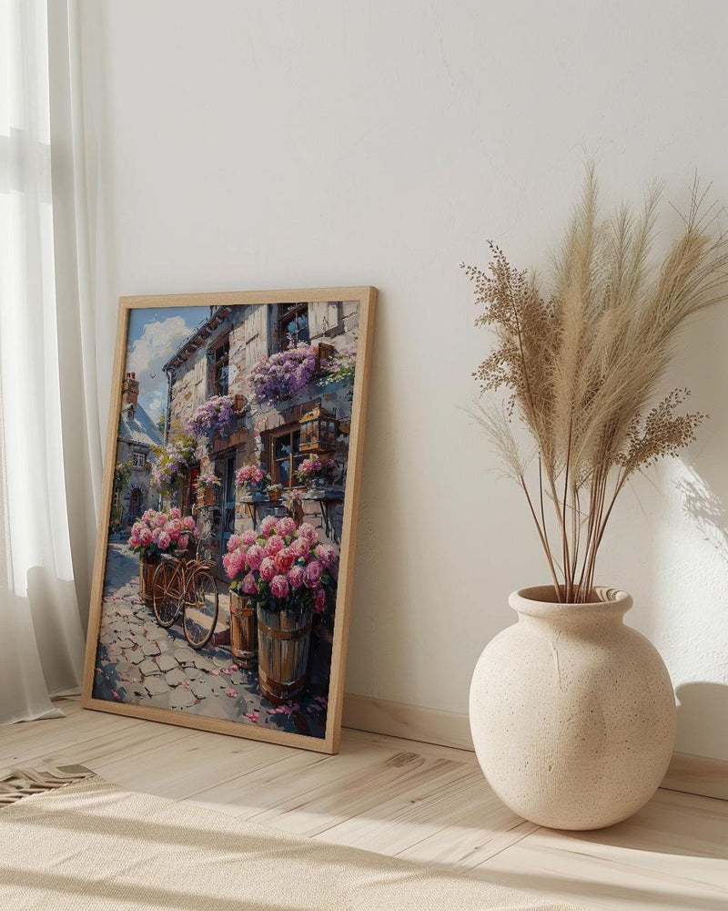 Montreal Wall Art, Flower Market Decor - Spring Peonies Print