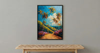 Cocora Valley Art, Colombia Nature Decor - Wax Palm Tree Print