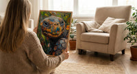 Galapagos Wall Art, Giant Tortoise Decor - Ecuador Nature Print