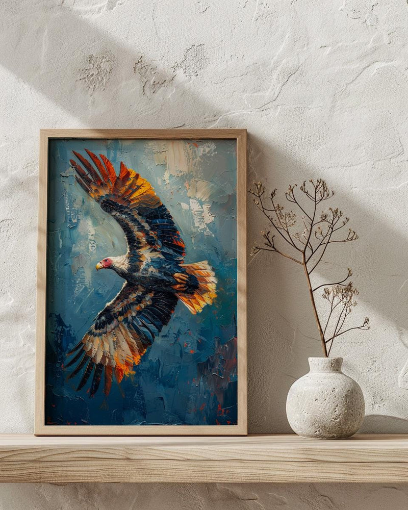 Andean Condor Print, Peru Colca Canyon Decor - Flying Bird Art
