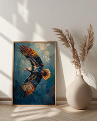 Andean Condor Print, Peru Colca Canyon Decor - Flying Bird Art