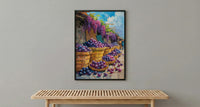 Belem Amazon Market Art Print, Woven Basket Wall Decor - Brazil Summer