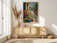 Oaxaca Market Poster, Spice Bowl Decor - Mexico Summer Art Print