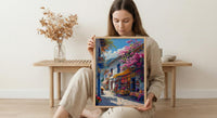 Otavalo Market Poster, Ecuador Summer Decor - Boho Blanket Print