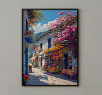 Otavalo Market Poster, Ecuador Summer Decor - Boho Blanket Print
